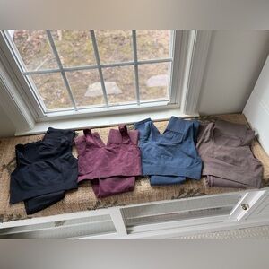 4 like new sets-JoyLab ribbed seamless sets